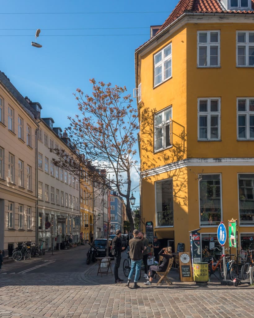 Latinerkvarteret in Copenhagen on a sunny afternoon