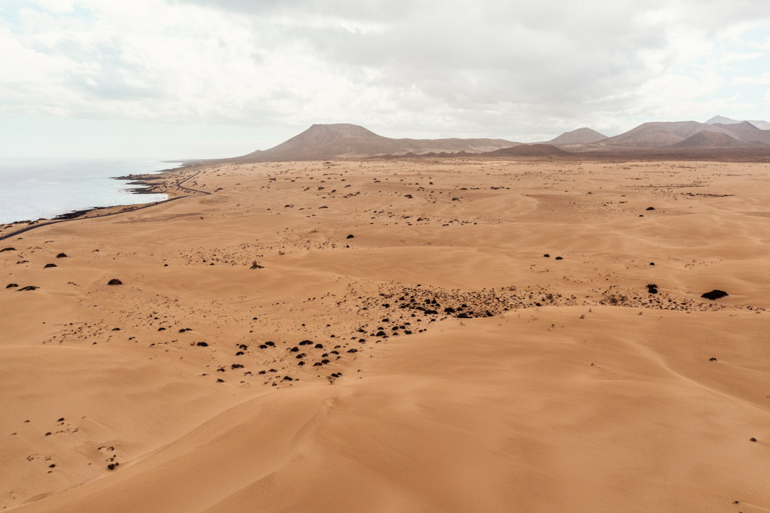 Corralejo Sand Dunes in Fuerteventura