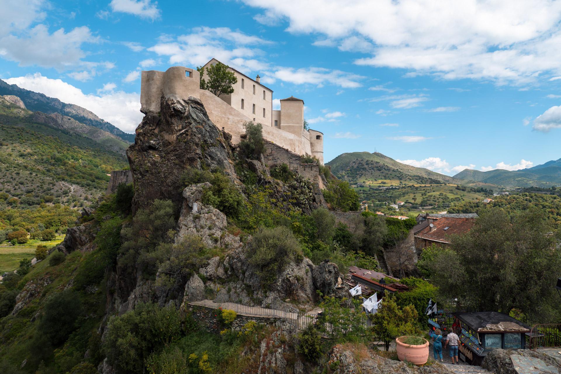 Belvedere in Corse with a view of the Citadel