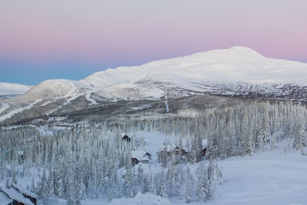 Åreskutan in winter