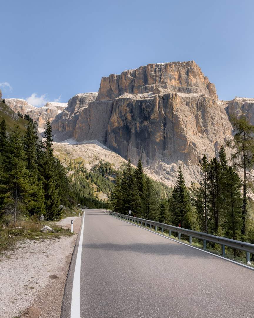 Road in the Dolomites
