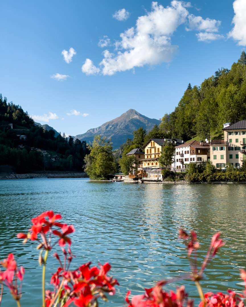 Alleghe in the Dolomites