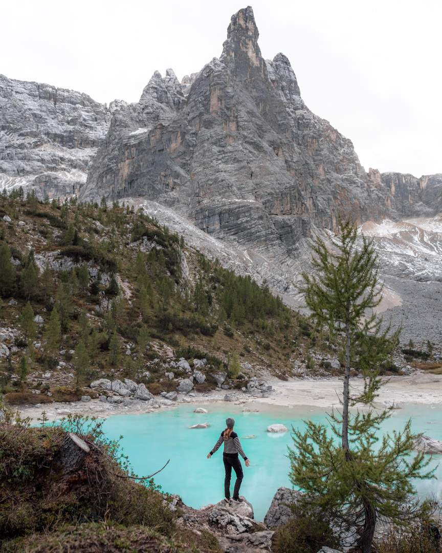 Victoria at Lago di Sorapis