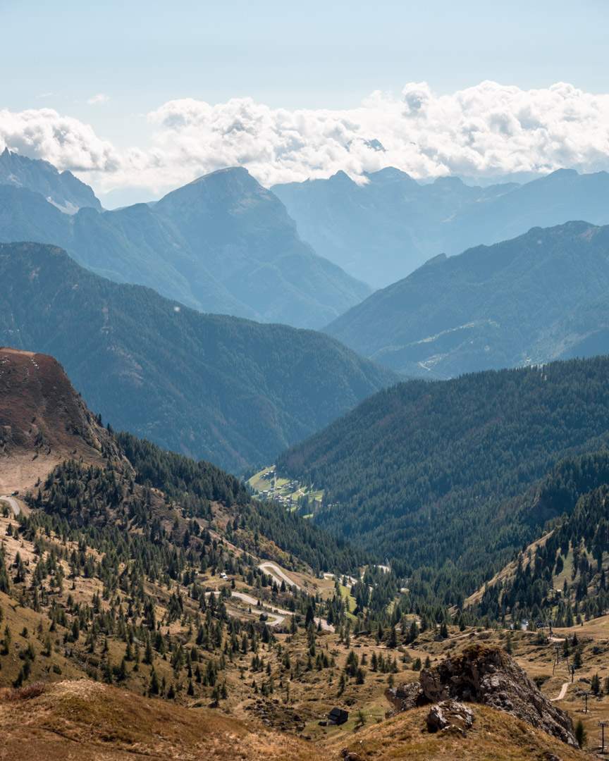 View from Rifugio Averau