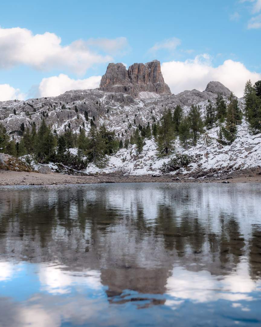 Lago Limides reflection