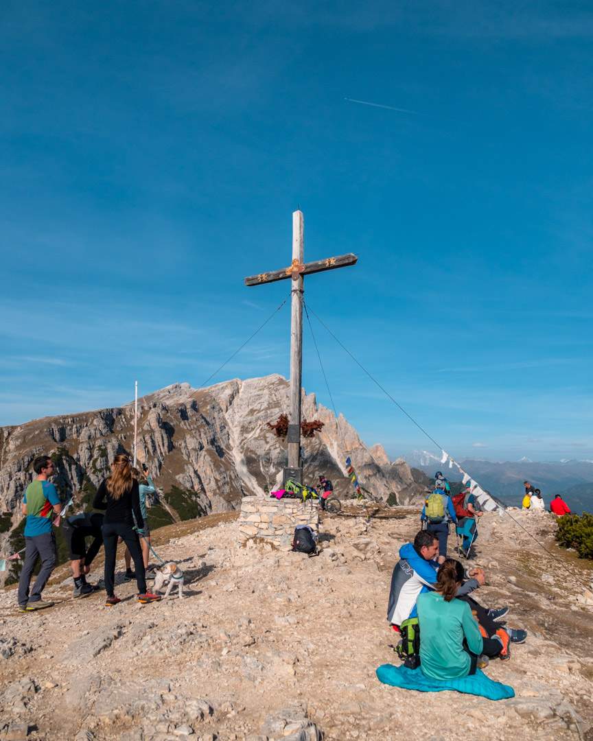 The top of Monte Specie/Strudelkopf