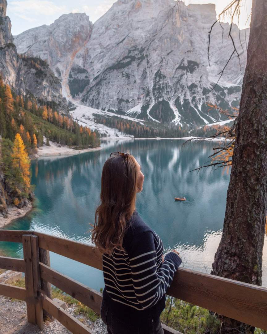 Victoria on the east side of Braies