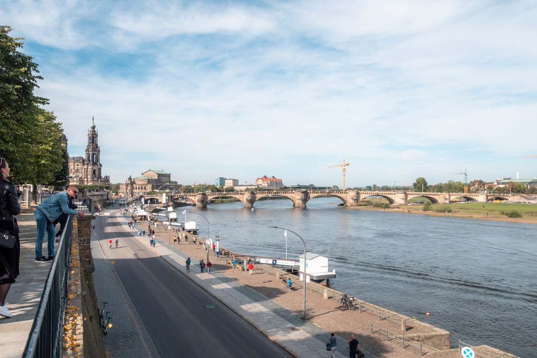 The Elbe in Dresden