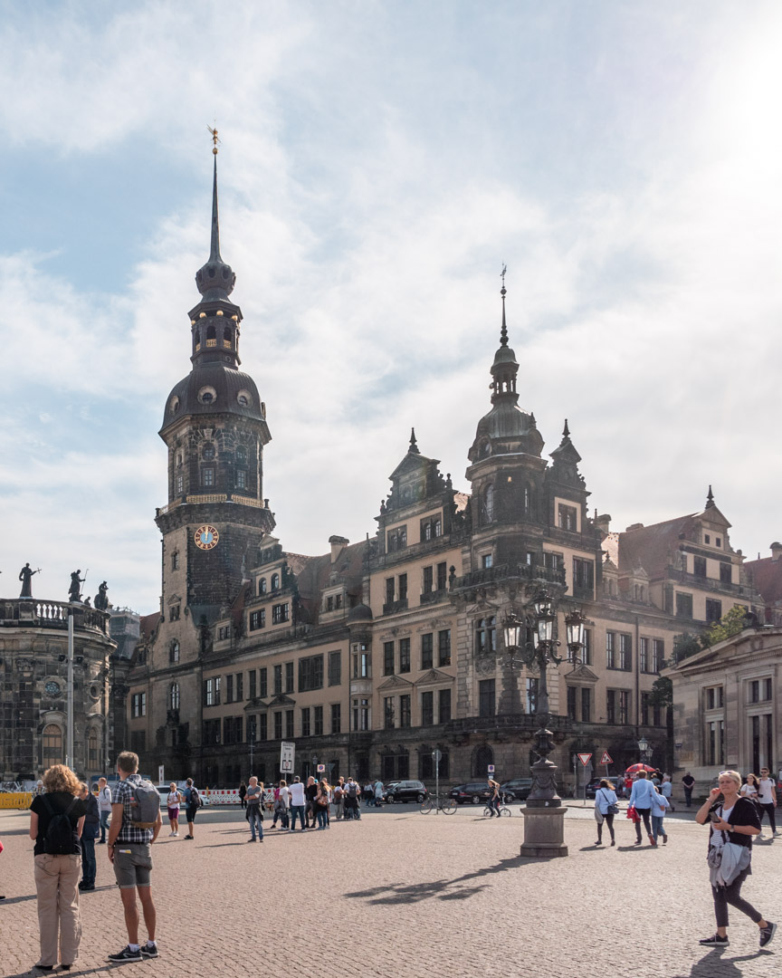 Dresden Castle from the outside