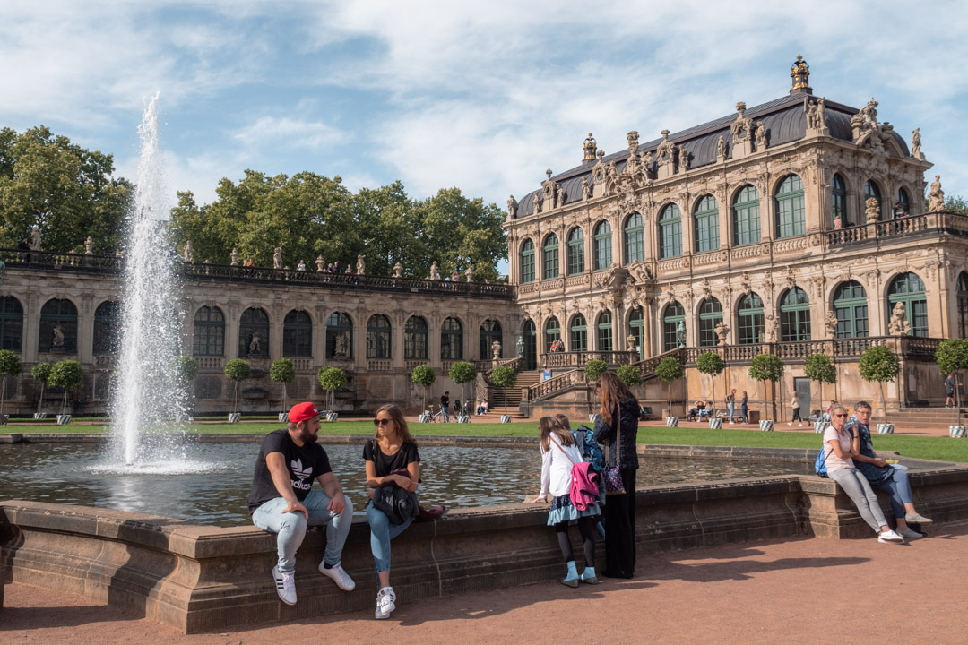 Zwinger on a sunny day