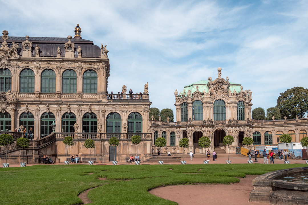 Zwinger buildings in Dresden