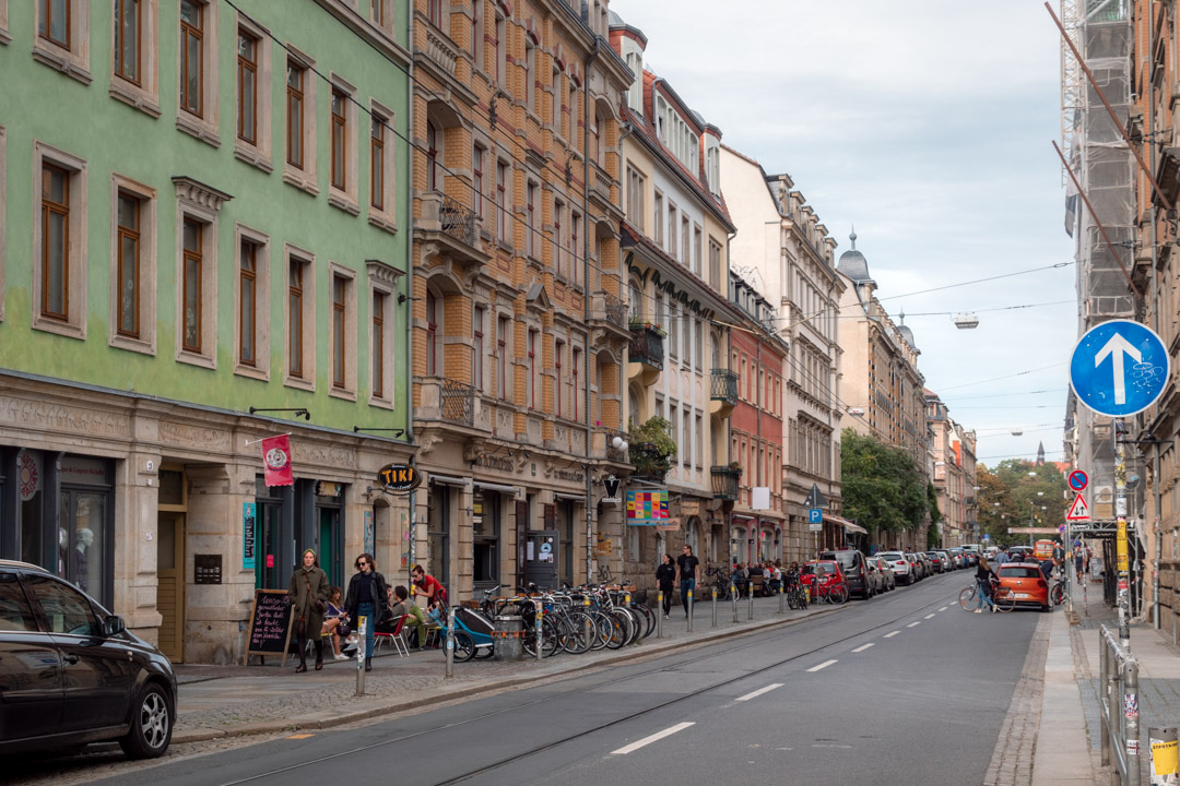 Neustadt in Dresden, street