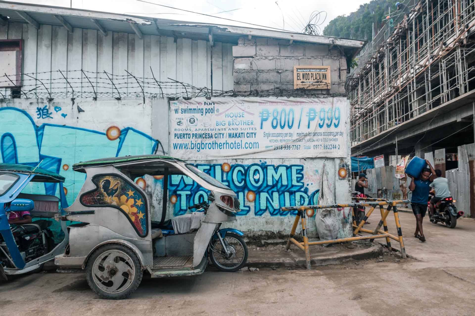 Street in El Nido Town