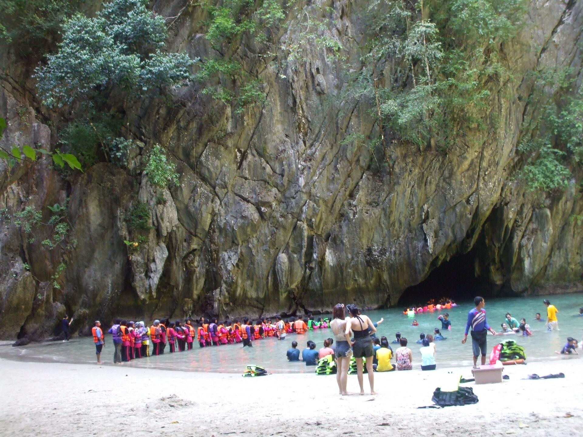 Inside the hidden lagoon
