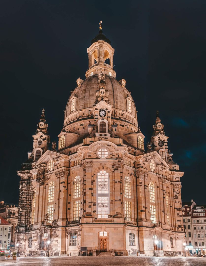 The Frauenkirche church