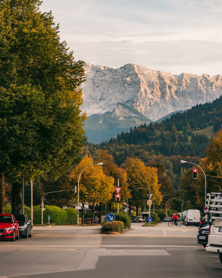 Mountains near Garmisch-Partenkirchen