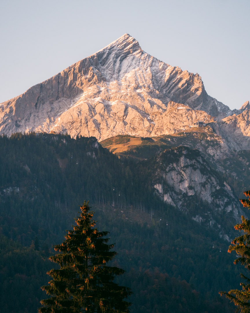 Mountains close to Garmisch-Partenkirchen