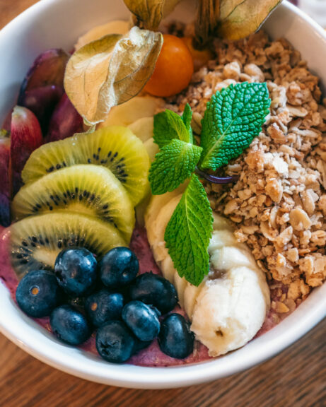 Açaí bowl at Pano