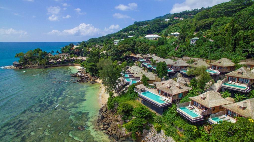Private pool villas at Hilton Seychelles Northolme Resort & Spa