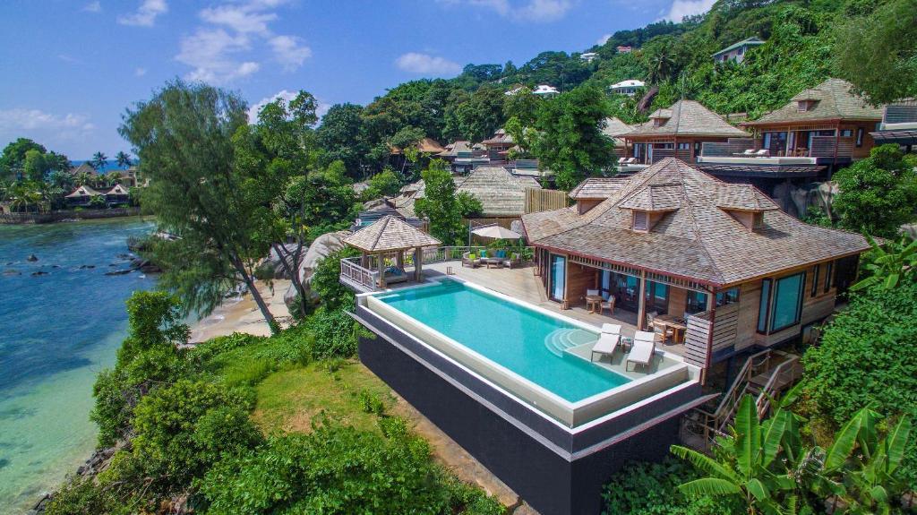Private pool villa at Hilton Seychelles Northolme Resort & Spa