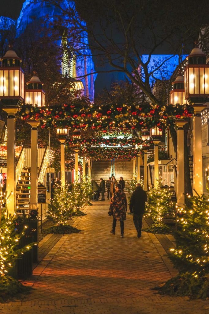 Christmas time in Tivoli Gardens