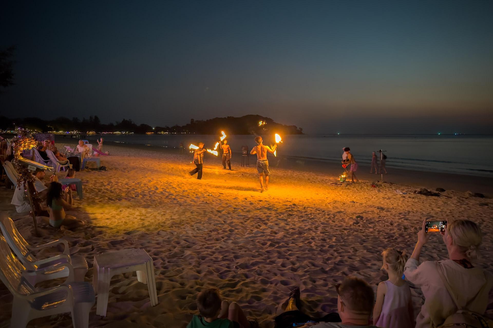 Fire show in Koh Lanta