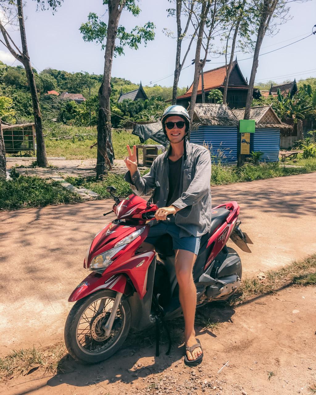 Scooter in Koh Lanta