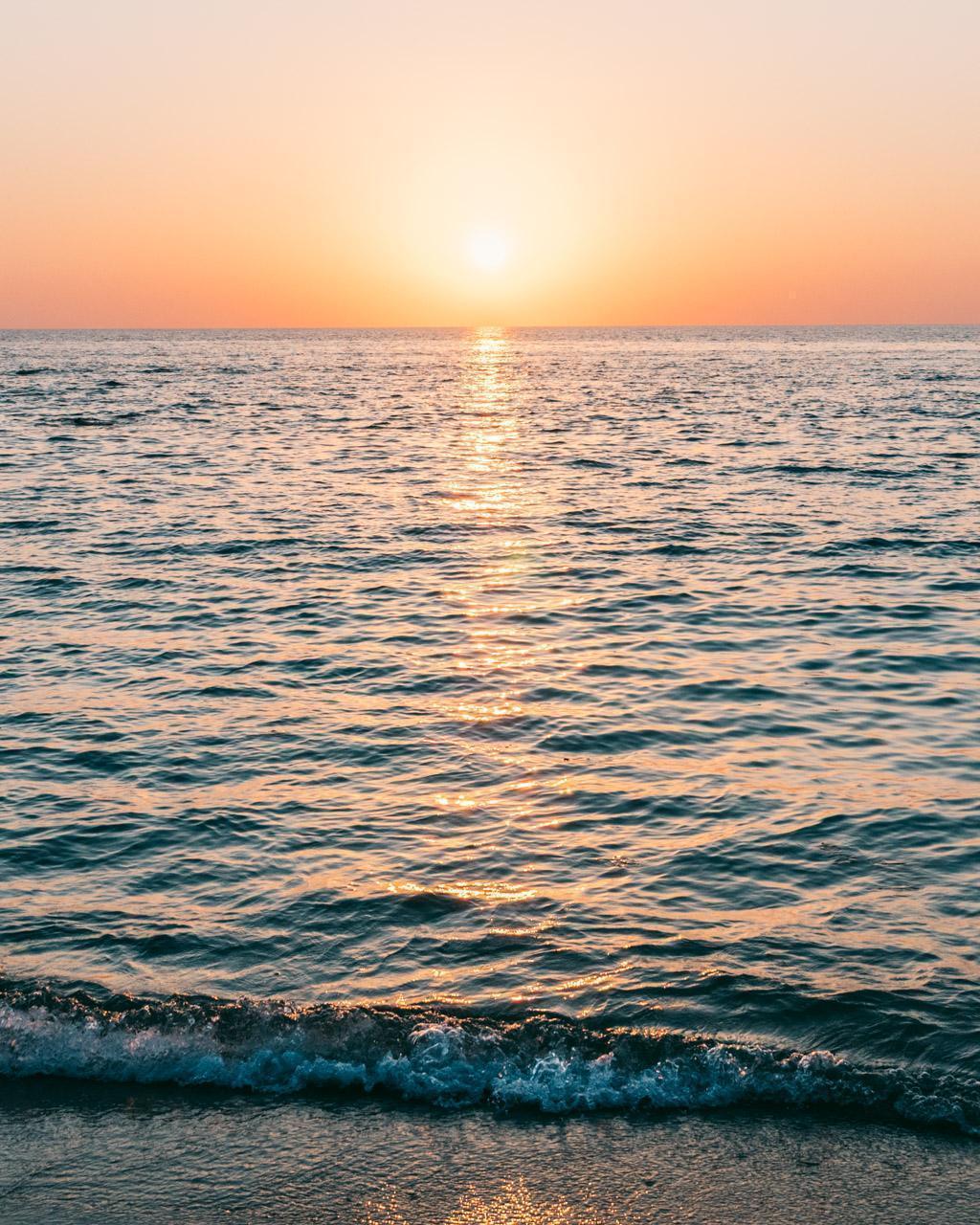 Sunset from Long Beach