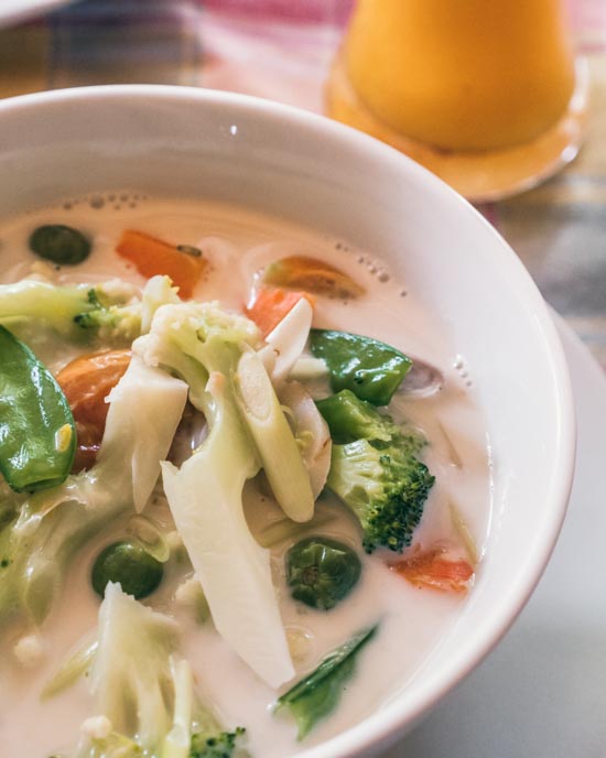 Coconut soup