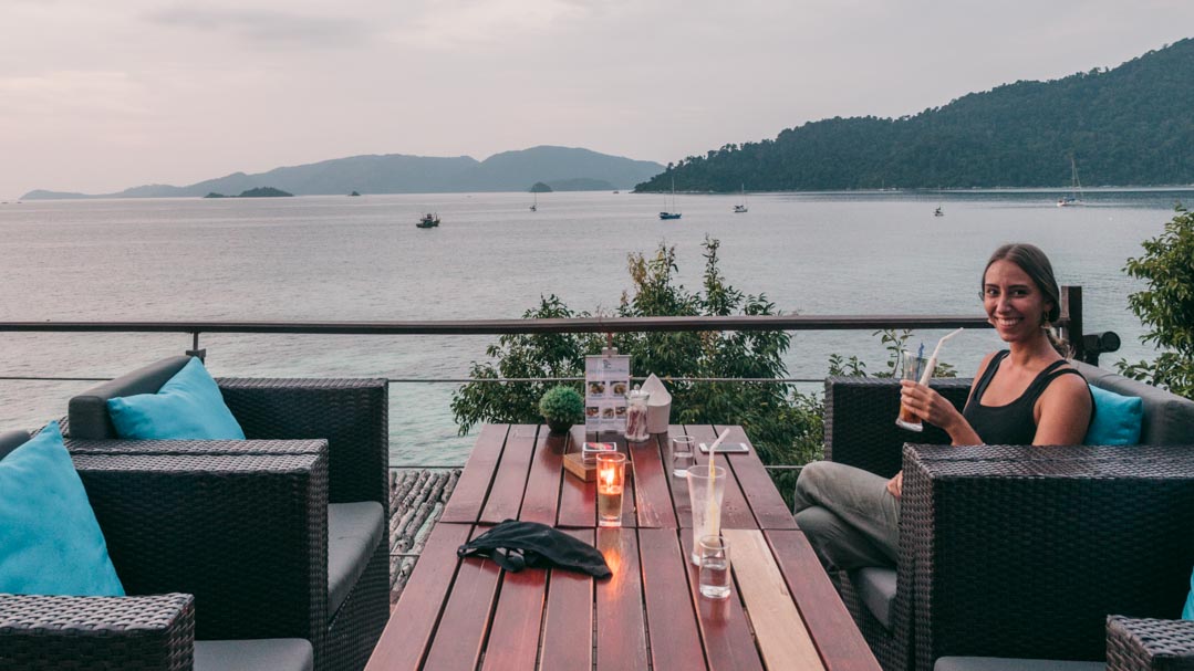 The Cliff Lipe sunset