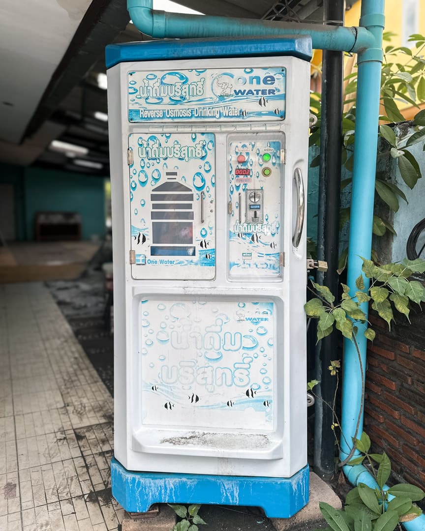 Water dispenser at Samet