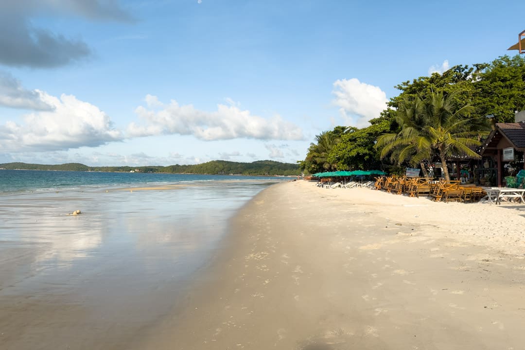 Sai Kaew Beach at sunrise
