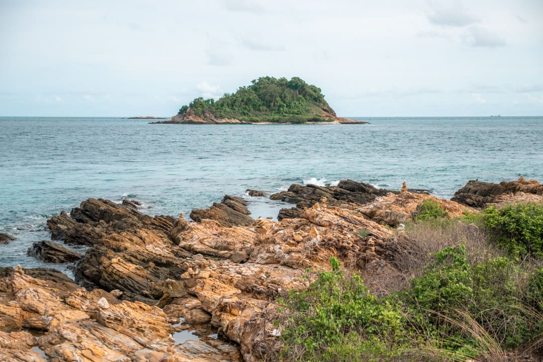 Rocky coast in Koh Samet