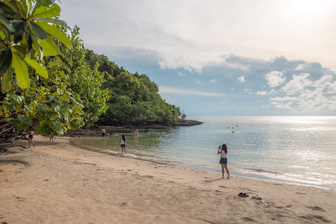 Sunset at Ao Prao Beach