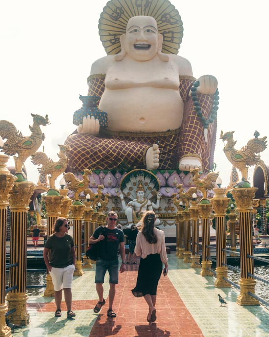 Fat laughing Buddha