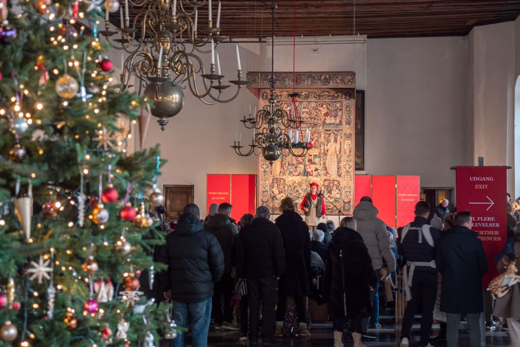 Christmas event at Helsingør Castle