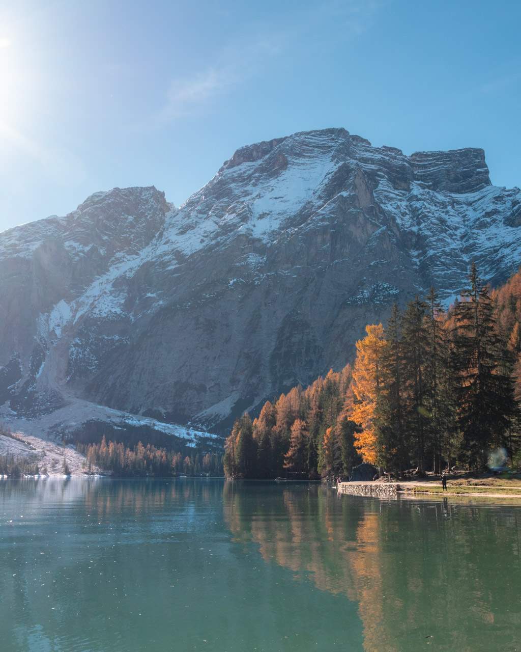 Lago di Braies in the Dolomites