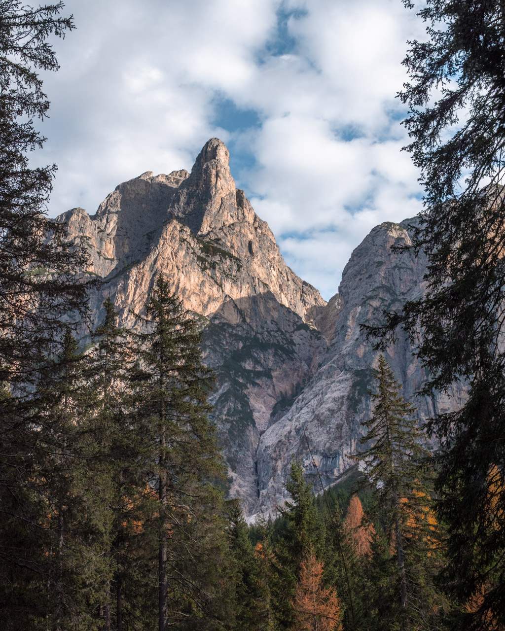 Mountains in the Dolomites
