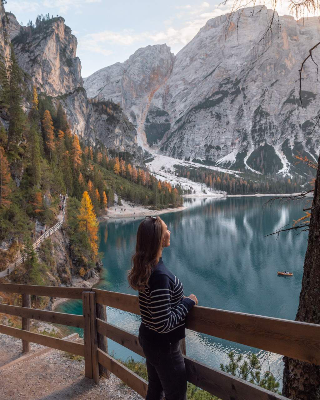 Victoria at Lago di Braies