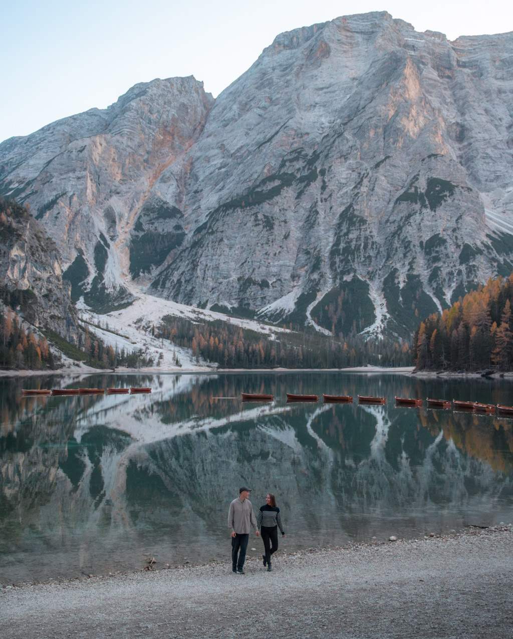 Alex & Victoria at Lago di Braies