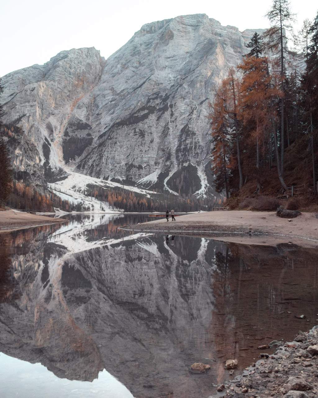 Alex and Victoria at Lago di Braies