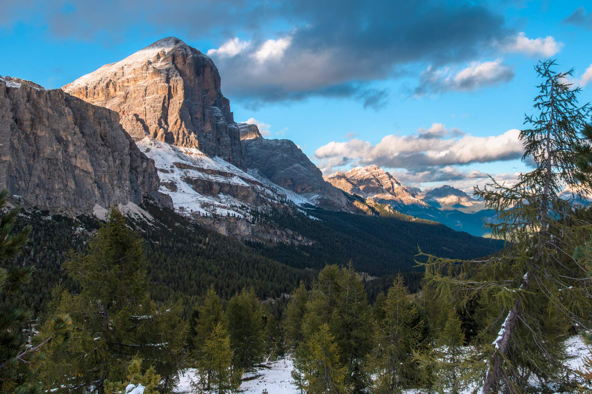 Mountains in the Dolomites