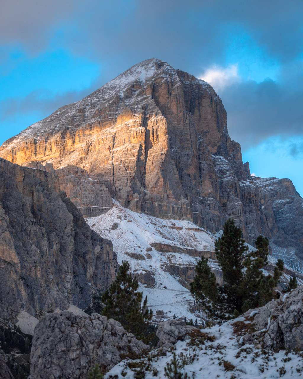 Mountains in the Dolomites
