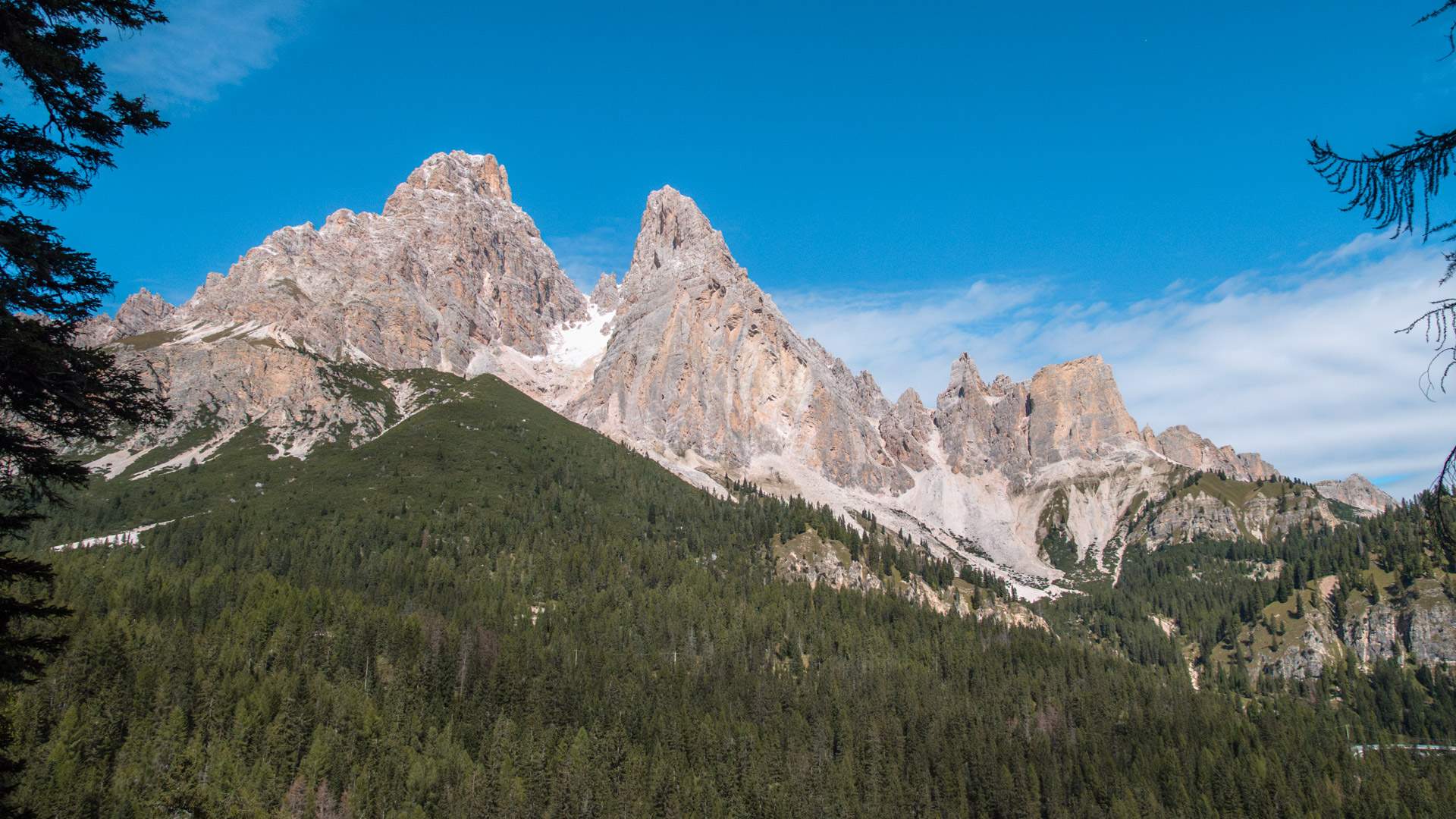 Mountains in the Dolomites