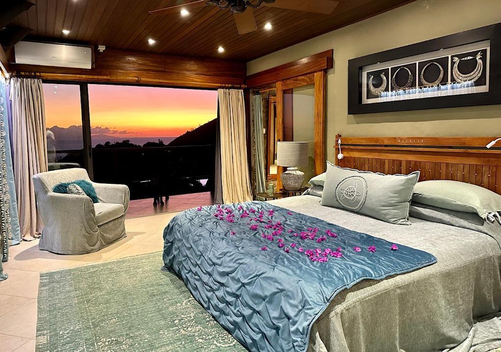 Room at Chateau de Feuilles on Praslin