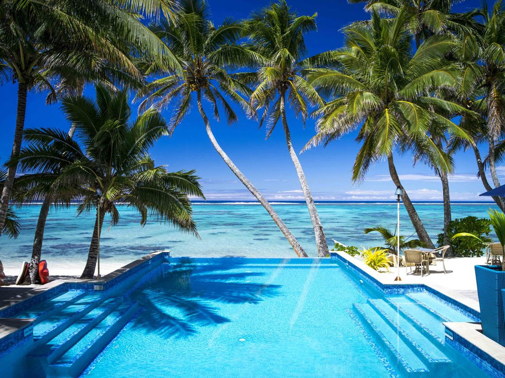 Little Polynesian Resort pool