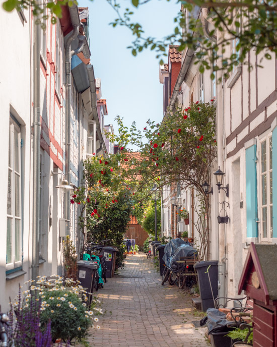 Alleys in Lübeck