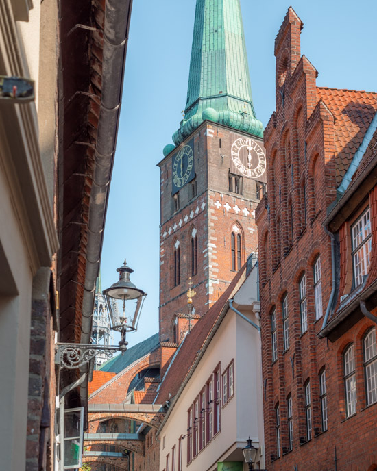 Walking around Lübeck