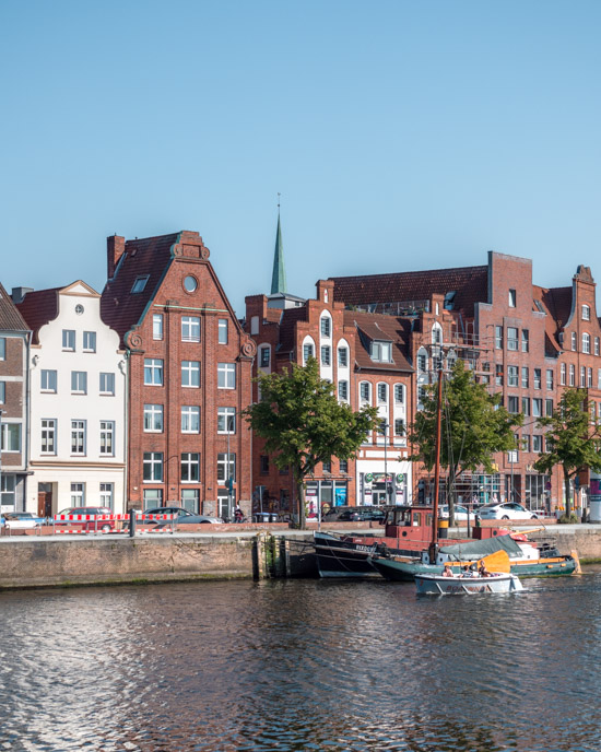 Lübeck from the water