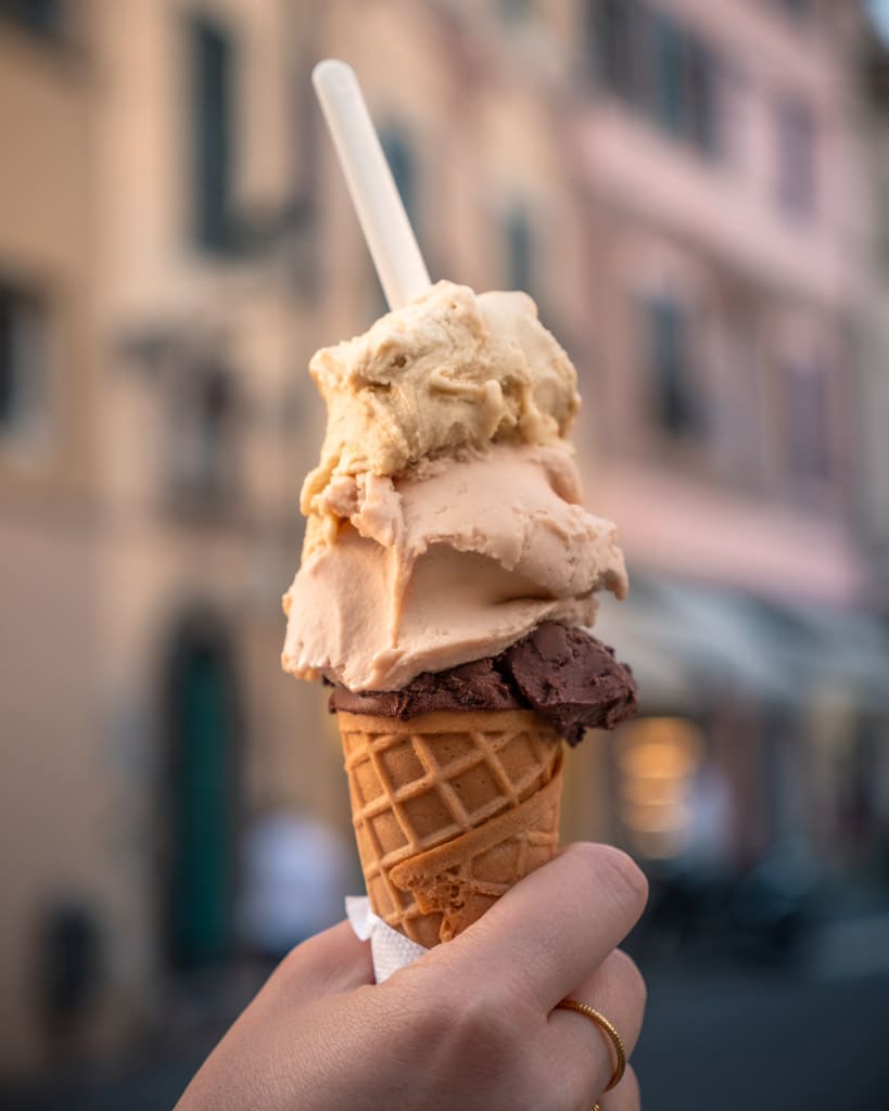 Gelato in Lucca